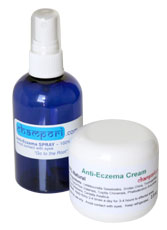 Anti-Eczema Cream and Anti-Eczema Spray COMBO
